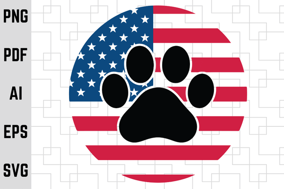 American Flag Dog Paw Embroidery Review