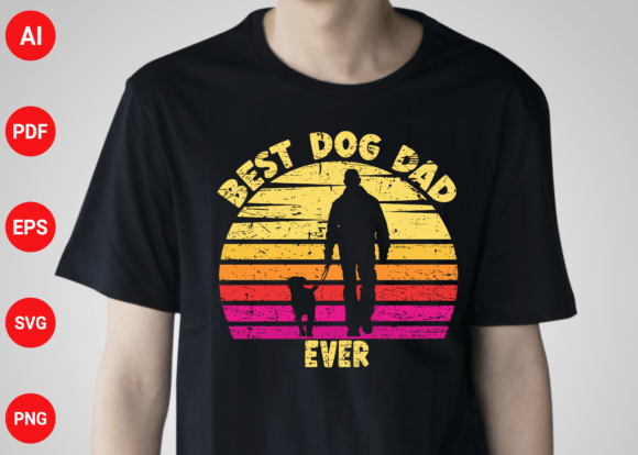 Best Dog Dad Ever Father's Day PNG Review