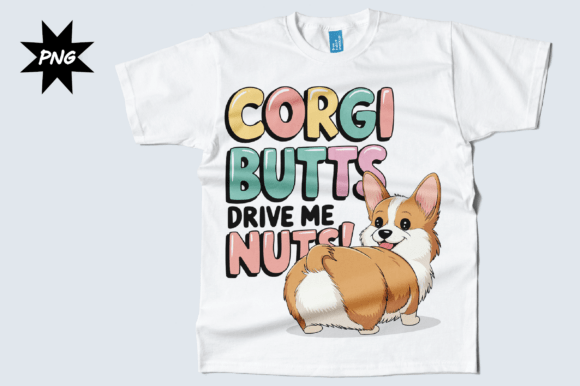 Cute Dog T-Shirt Design for Men PNG