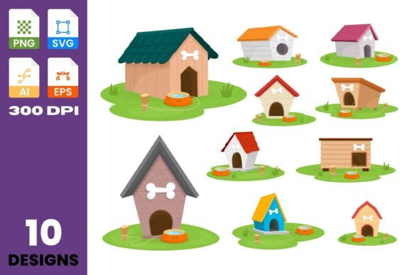 Dog House Clipart Collection Review