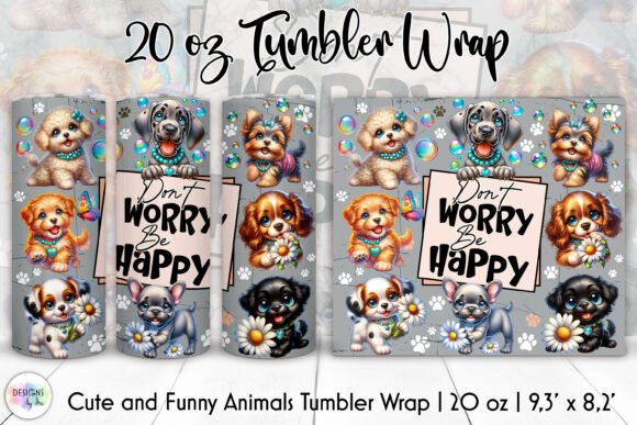Dog Lover Tumbler Wrap Design Review