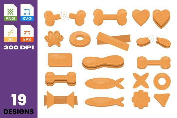 Dog Snack Clipart Collection Review