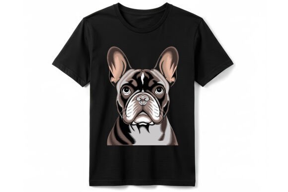 French Bulldog Face T-Shirt