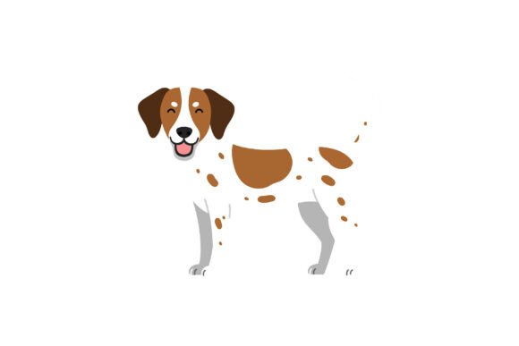 Happy Dog with Brown Spots in Flat and M Review