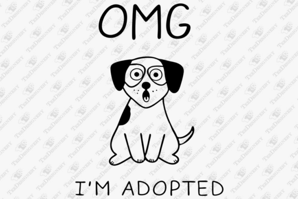 OMG I'm Adopted Embroidery Design Review
